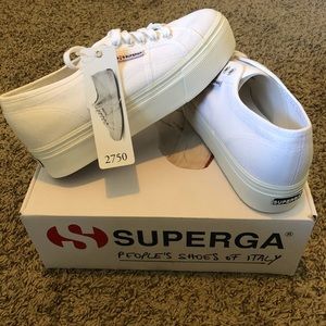 SUPERGA platform sneakers
